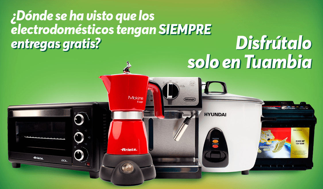 electrodomesticos entrega free