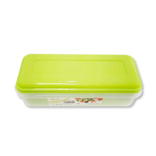 Fiambrera Plástica Rectangular , 1.5 Lts