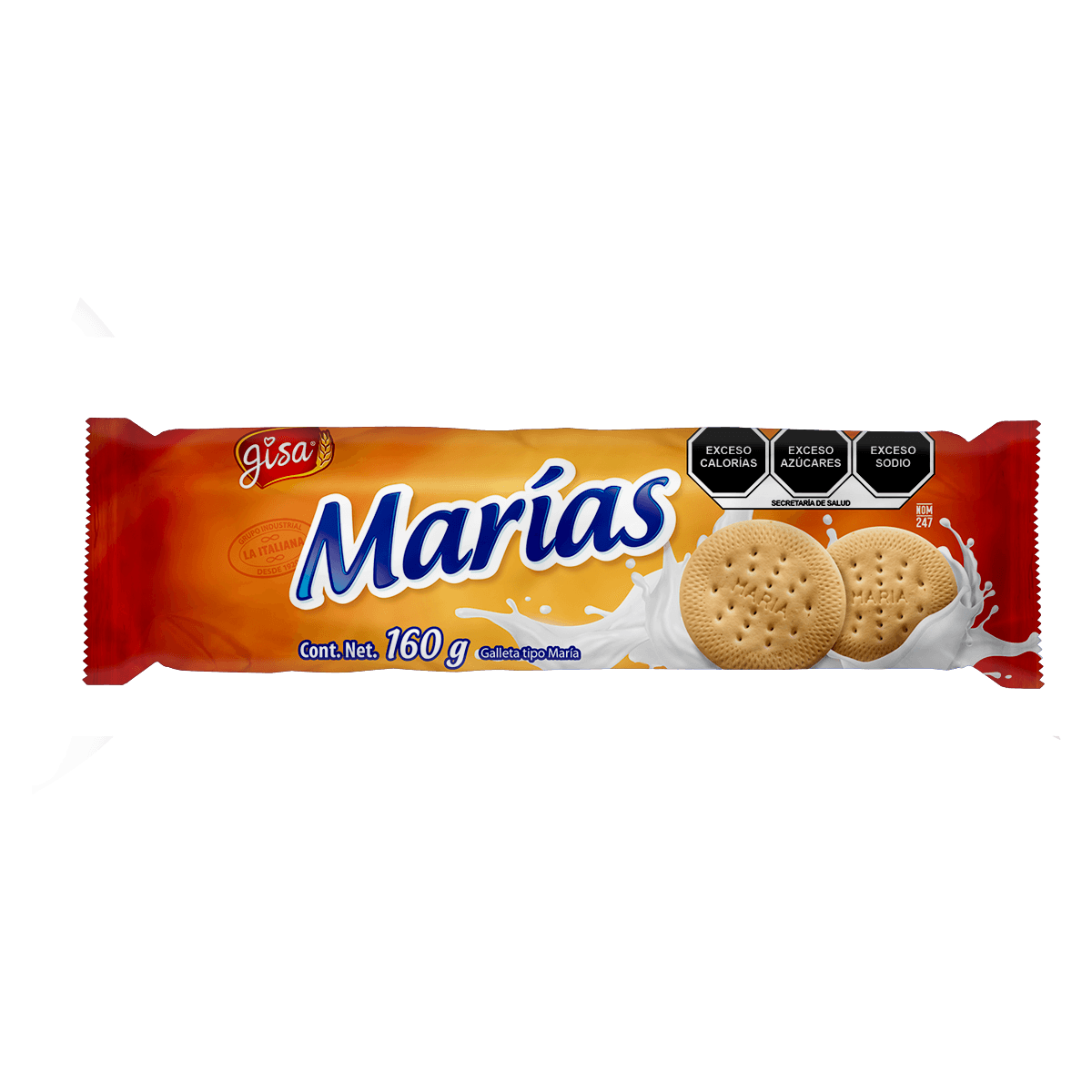 Galletas María, 160g