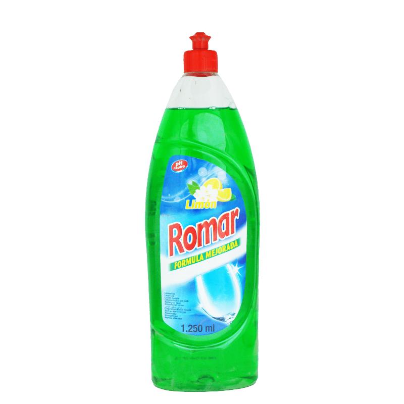 Lavavajillas de limón, pH neutro, 1.25 L