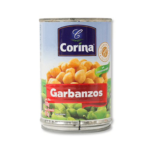 Garbanzo natural, 430 g