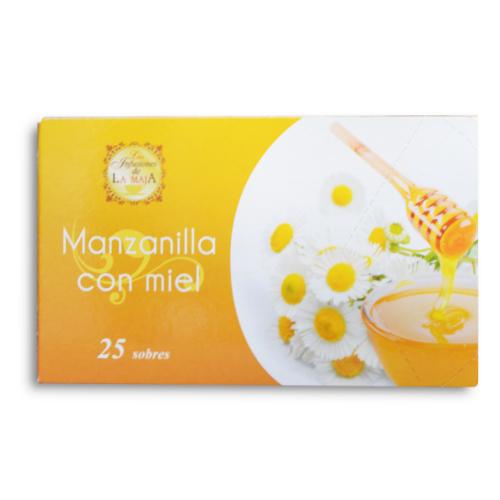 Infusión de manzanilla con miel, 25 sobres