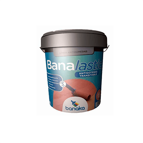 Pintura impermeabilizante para exterior (15 L) Color: teja roja