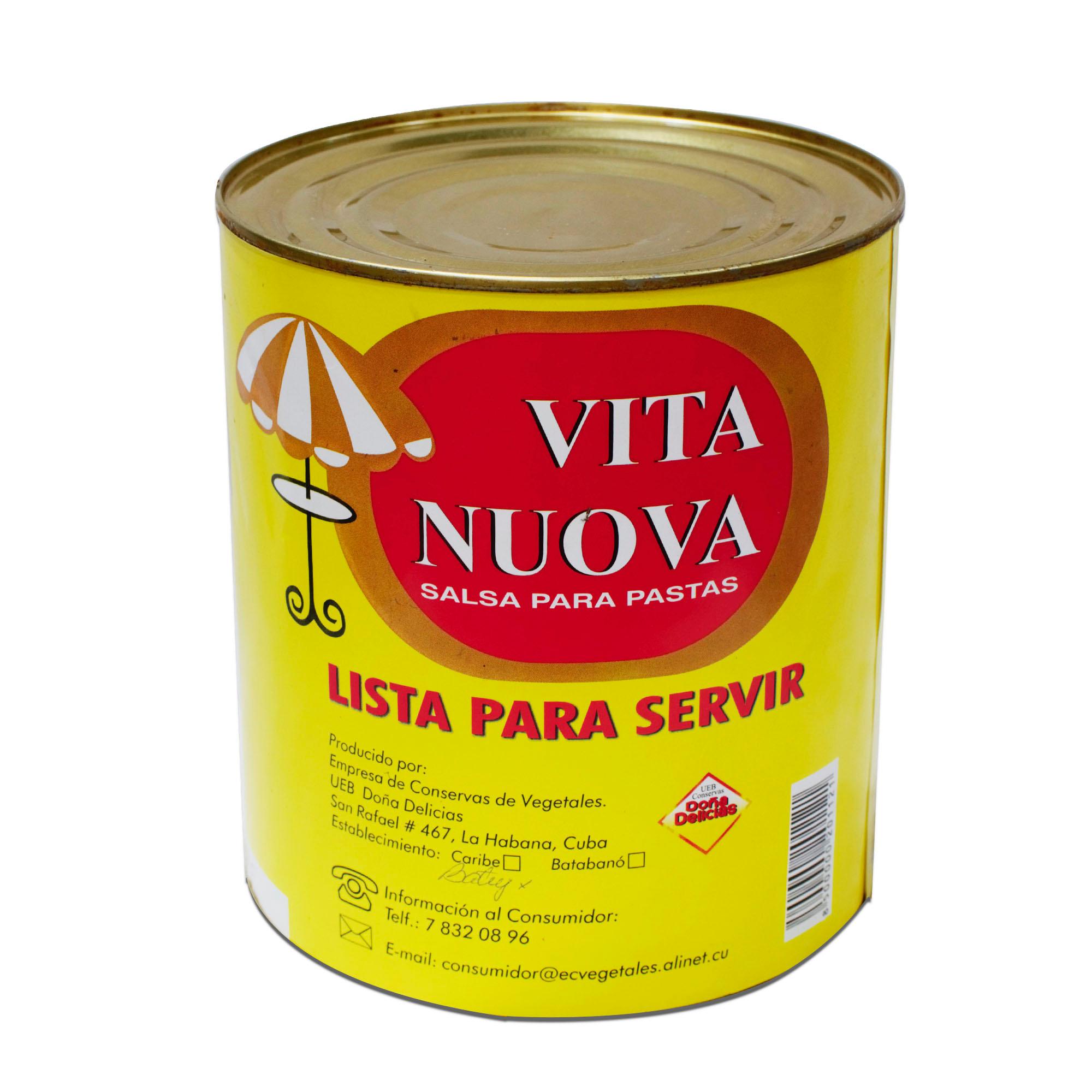 Salsa de Tomate Vita Nuova lata grande(3056g)