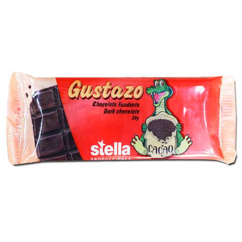 Tableta de chocolate amargo 50 g
