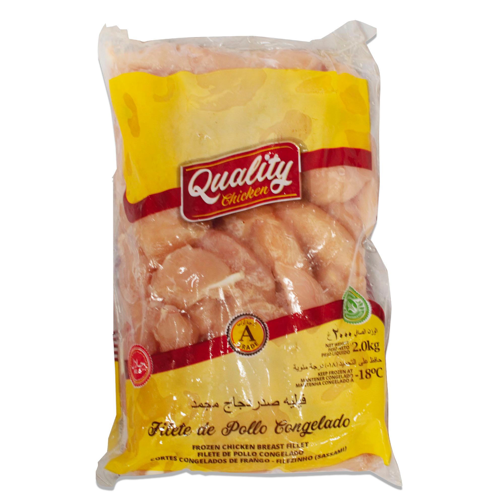 Filetillo de pechuga de pollo. 2 kg