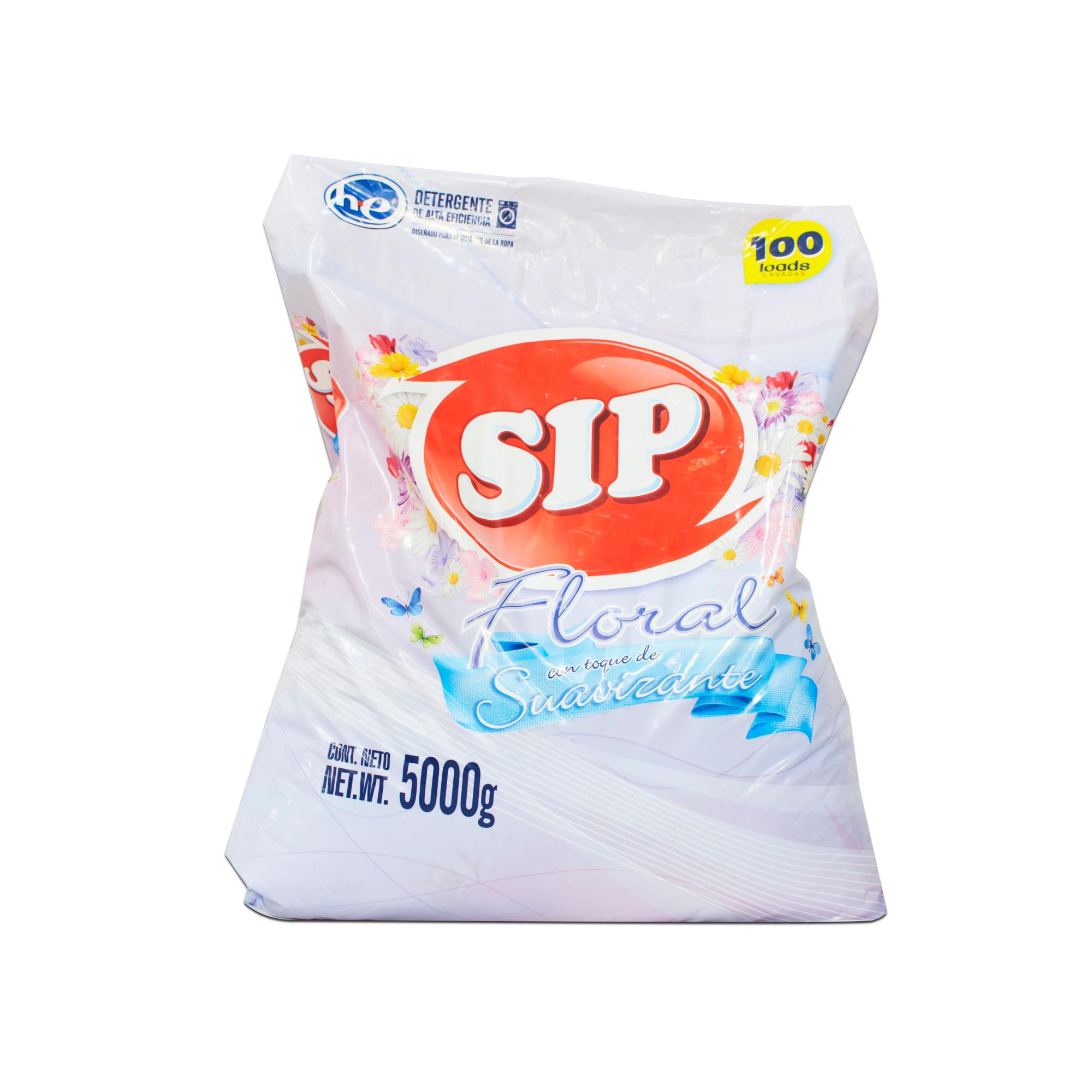 Detergente en polvo Floral 5000 gr