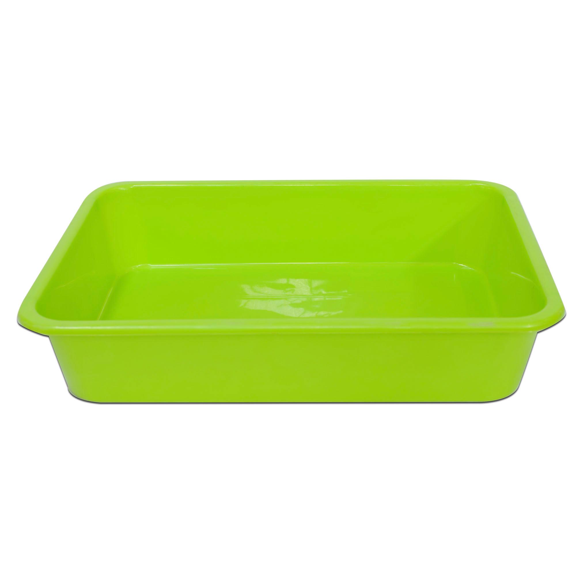 Recipiente rectangular sin tapa