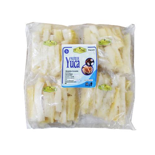 Yuca criolla. Prefrita en palitos. Congelada.1 kg