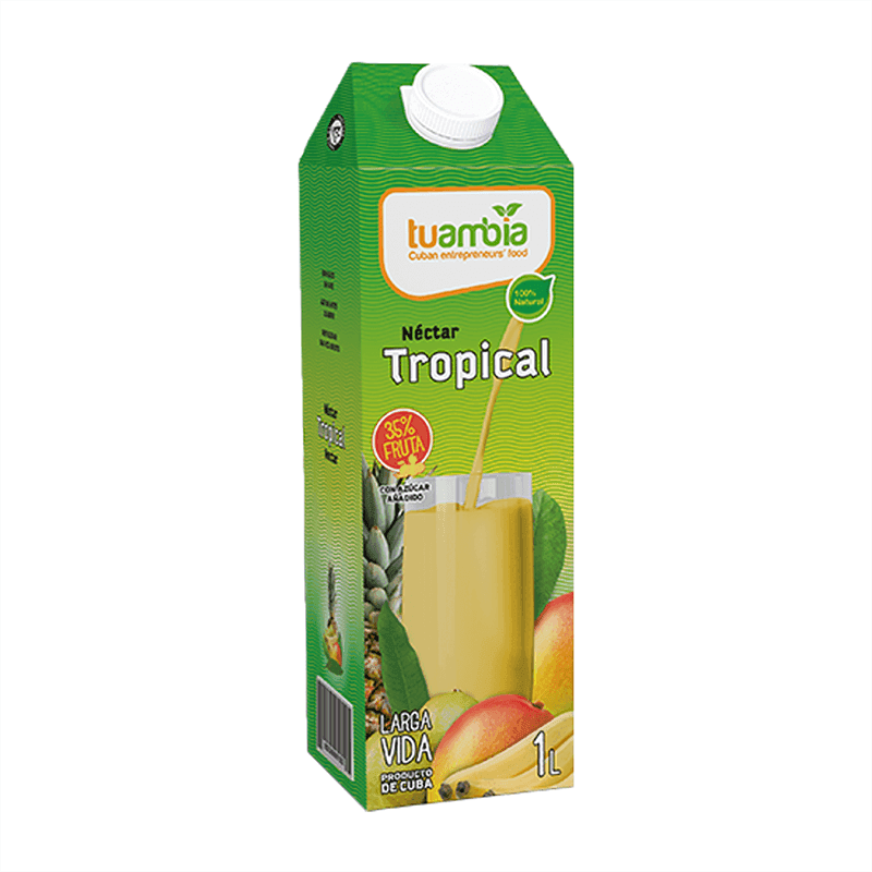 Néctar Tropical (1 L). Marca Tuambia