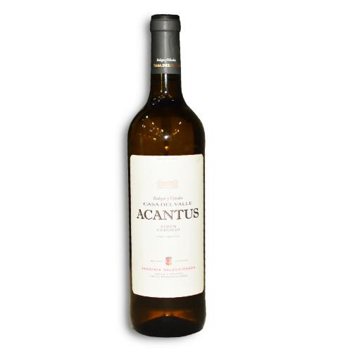 Vino blanco Acantus.Verdejo. Bodegas Olarra. España 