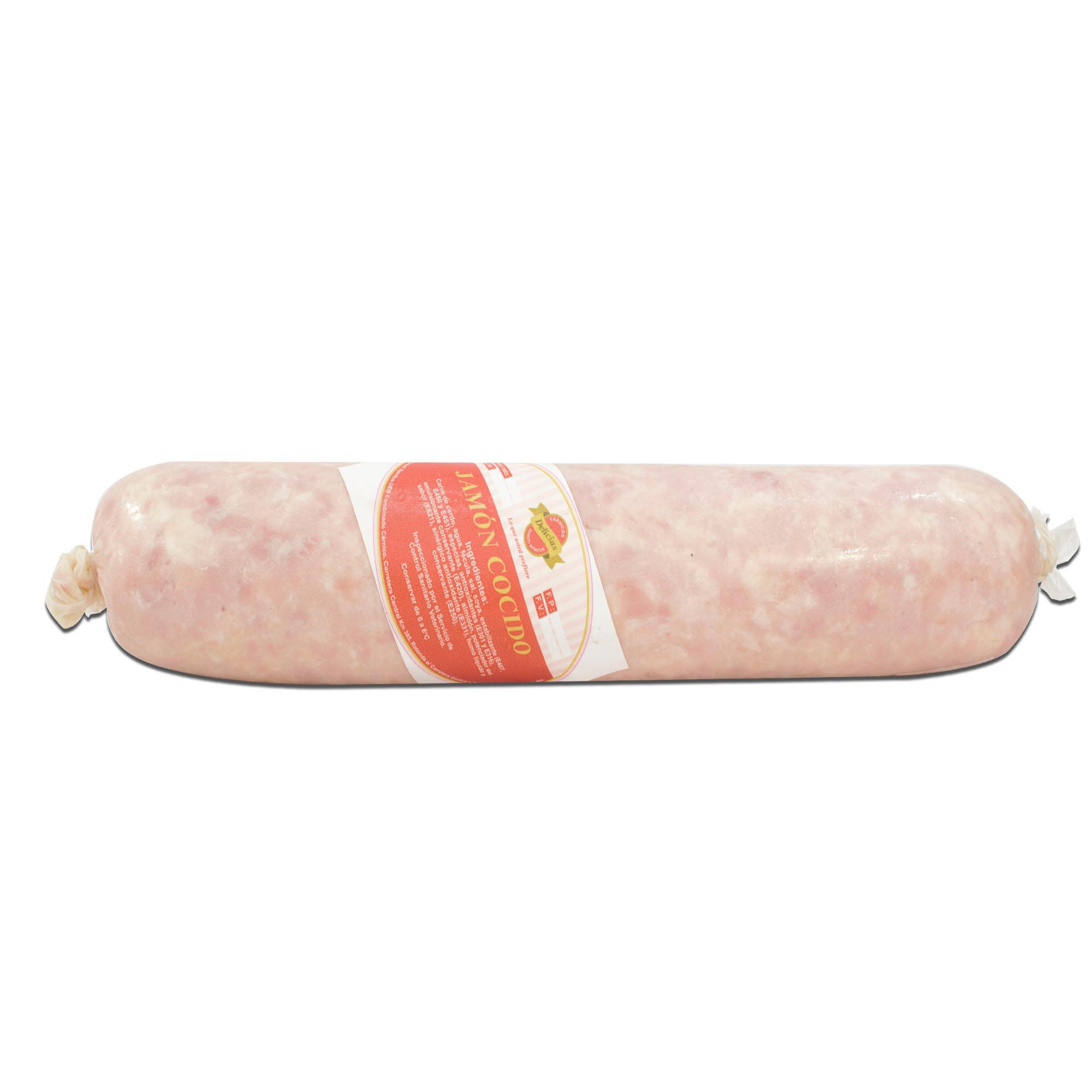 Jamon cocido. (2.0-2.5 kg). Estilo cubano. marca: delicias