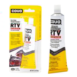 Silicona transparente temperatura RTV, 85g (CV-RTVG62)