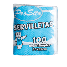 Servilletas de papel 30x33, 100 hojas