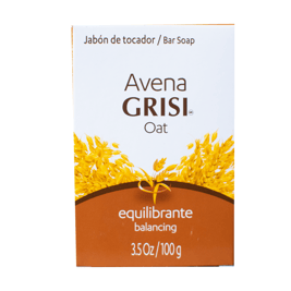 Jabón grisi avena, 100 gr