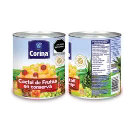 Coctel de frutas 820g.