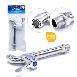 Grifo Individual para vertedero ABS cromado (A367-ZF601D)