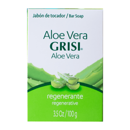 Jabón grisi aloe vera, 100 gr