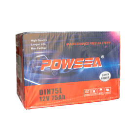 Batería para autos, 75 AH, 12 V