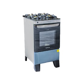 Cocina de gas con horno, 4 hornillas