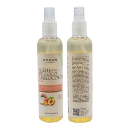 Aceite estético Coco y Melocotón, 8 oz
