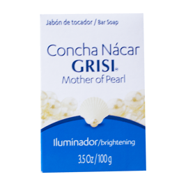 Jabón grisi concha nácar, 100 gr