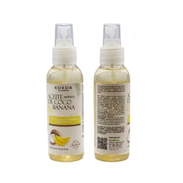 Aceite estético Coco y Banana, 4 oz