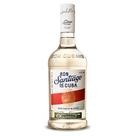 Ron Santiago de Cuba Carta Blanca, 700 ml.