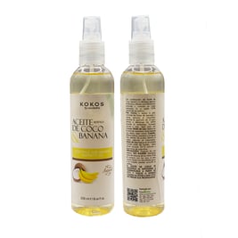 Aceite estético Coco y Banana, 8 oz