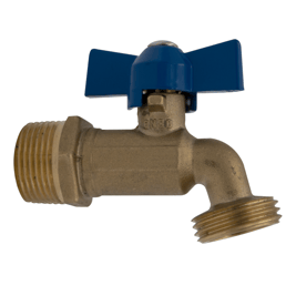 Llave esférica con rosca para manguera, 13 mm  (2ALC)