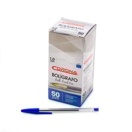 Bolígrafo, 1.0 mm (caja de 50 piezas)ASBP-936-BU