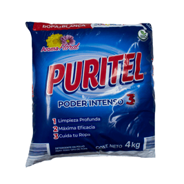 Detergente Puritel, 4kg