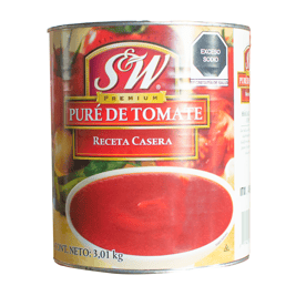 Puré de Tomate S&W, 3 kg