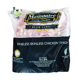 Cuarto de pollo deshuesado y sin piel, 10lb