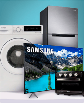 Lavadoras, ventiladores, refrigeradores, microondas, ollas arroceras…