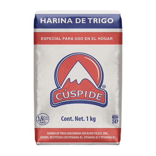 Harina de trigo marca cúspide (bolsa de 1 kg)