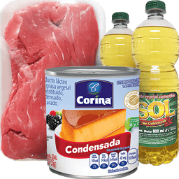 Carnes, leche líquida, leche condensada, aceite, frijoles, cervezas, malta, jugos…