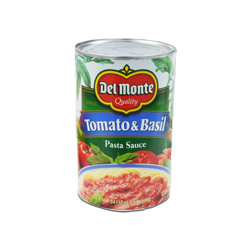Salsa para pasta con albahaca, 24 oz