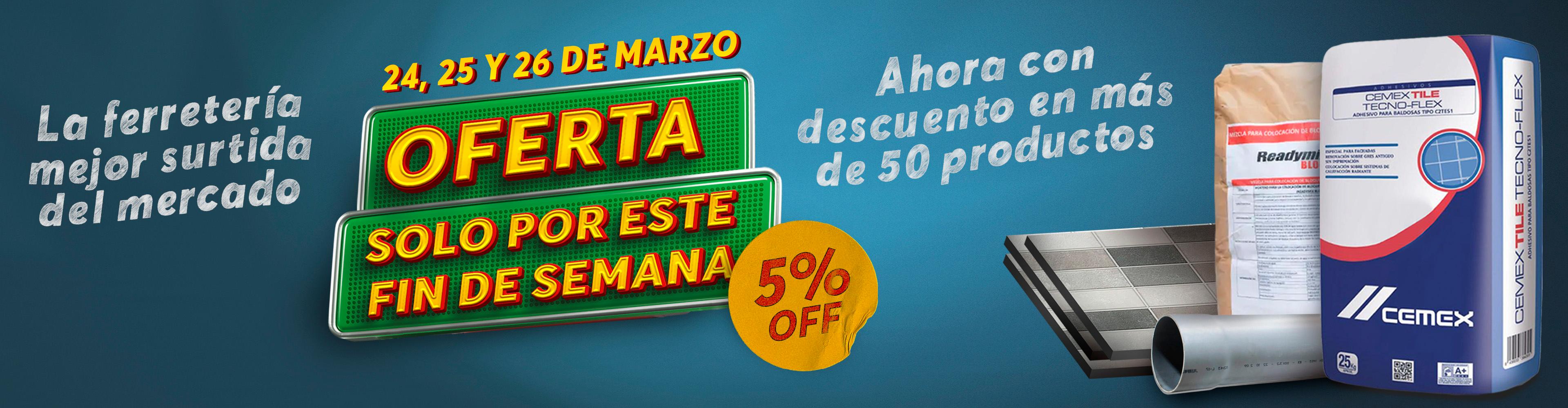 Oferta Ferretería