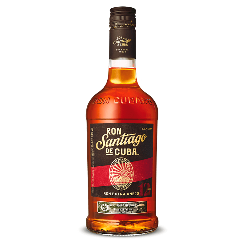 Ron Santiago de Cuba Extra Añejo 12 años, 700 ml